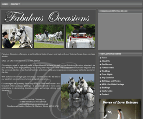 fabulous-occasions.com: Fabulous Occasions
Fabulous Occasions, horse drawn