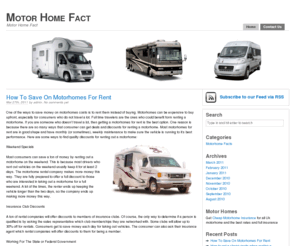 motorhomefact.com: Motorhome Fact
Motorhomes have become more popular in Britain in recent years as more people are investing in them to have cheaper UK holidays. Learn about motorhomes and what you expect for your money.