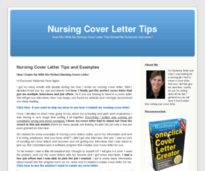 nursingcoverletter.org: Nursing Cover Letter | Nursing Cover Letter Tips
How to land a job with a Nursing Cover Letter that will impress the hiring managers and get you that Nurse position you have wanted with the resume cover letters help.