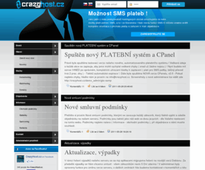 crazyhost.cz: CrazyHost.cz
CrazyHost,systém,samp,,multiplayer,gta,sms,aplikace,sponzor,hosting,chat,top50,mapa,komentaru