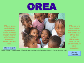 orea-haiti.org: OREA
OREA is an Haitian organization that provides children with education, health care, housing and food.