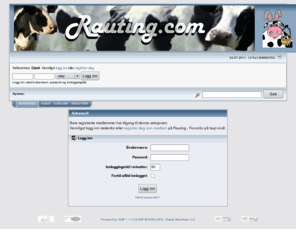 rauting.com: Logg inn
Logg inn