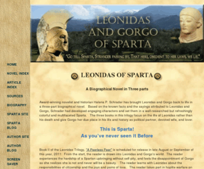 sparta-leonidas-gorgo.com: Leonidas and Gorgo of Sparta - Leonidas Trilogy
Greek city-state of Sparta and the history of the great Spartan leaders Leonidas and Gorgo.