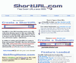 2fortune.com: 2fortune.com - get yourname.2fortune.com - part of the ShortURL.com network.
Free URL redirection service (also known as URL forwarding). Register a free subdomain name and redirect it to your existing URL! No ads, loaded with url redirect features.