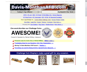 davis-monthanafb.com: Davis-MonthanAFB.com, Davis-Monthan AFB, Davis-Monthan AFB AZ., www.dm.af.mil
Davis-MonthanAFB.com is your online connection to Davis-Monthan Air Force Base, Arizona and the surrounding community.