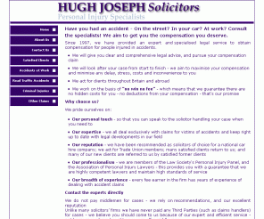 hughjosephsolicitors.co.uk: Hugh Joseph Solicitors Personal Injury Specialists
personal injury claim