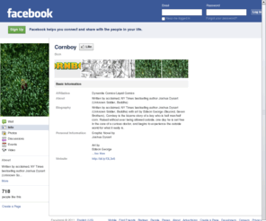 cornboy.com: Incompatible Browser | Facebook
 Facebook is a social utility that connects people with friends and others who work, study and live around them. People use Facebook to keep up with friends, upload an unlimited number of photos, post links and videos, and learn more about the people they meet.
