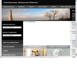 cuatrecasas.org: Cuatrecasas, Gonçalves Pereira
Cuatrecasas es uno de los despachos de abogados líderes en la Península Ibérica y está especializado en las distintas áreas del Derecho de Empresa.