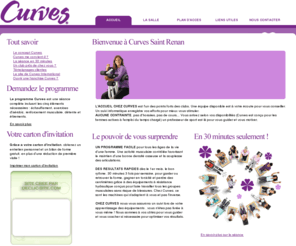 curves-saint-renan.com: CURVES SAINT RENAN: Fitness pour les femmes
Curves a Saint Renan, est la salle de fitness qui vous permet de suivre un programme complet d'aérobic et de musculation en seulement 30 minutes.