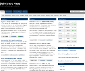 dailymetronews.com: Daily Metro News – World news, financial reports and opinion  : Daily Metro News
World news, financial reports and opinion