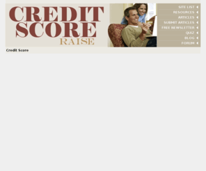 creditscoreraise.com: Credit Score
Credit Score