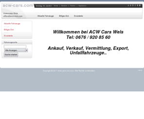 acw-cars.com: www.acw-cars.com
Autocenter Wels, Ihr Partner wenn es um Autos geht - www.acw-cars.com -