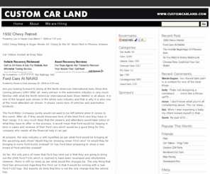 customcarland.com: Custom Cars
Custom Car Land a fun ride online