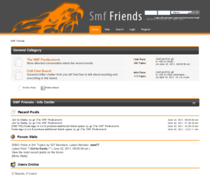 smf-friends.org: SMF Friends - Index
SMF Friends - Index