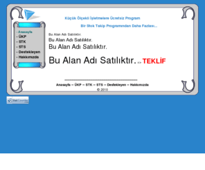 stoktakipsistemi.com: Ücretsiz Stok Takip Sistemi Programı - Üretim Kaynakları Planlaması Programı - Sipariş Takip Sistemi Programı
Ücretsiz Stok Takip Sistemi Programı - Üretim Kaynakları Planlaması Programı - Sipariş Takip Sistemi Programı