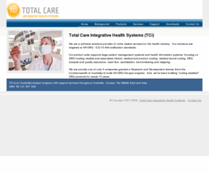 casemix.net: TCi Health Systems
TCi Health Systems