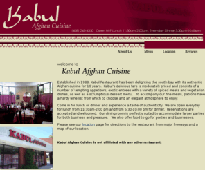 kabulrestaurant.net: kabul home page
