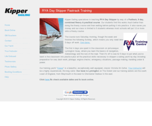 kippersailing.co.uk: RYA Day Skipper Fastrack Training
kipper sailing is a rya recognised sea school, based in Lymington, on The Solent, in the Southern United Kingdom, teaching RYA day skipper by way of our Fastrack, 9 day combined theory and practical course