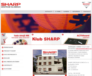 sharpcentrum.com: SHARP CENTRUM OLOMOUC s.r.o.: Hlavní strana
