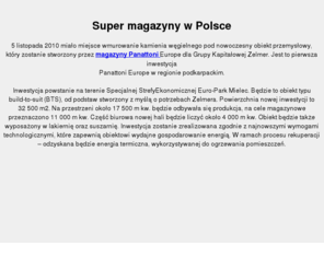 supermagazyny.com: Naprawdę super magazyny
Super magazyny oraz powierzchnie magazynowe w Polsce