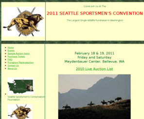 working4wildlife.com: Seattle Sportsmen's Convention Foundation
Seattle Sportsmen's Convention