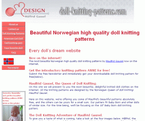 doll-knitting-patterns.com: Doll knitting patterns | dolls knitting patterns | doll knitting pattern
Doll knitting patterns - deligthful, Norwegian hight quality doll knitting pattern