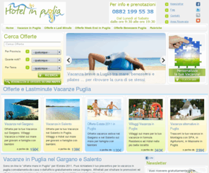 hotelinpuglia.it: Offerte Pasqua Puglia lastminute centri benessere Gargano, Pasqua nel Salento
Hotel in Puglia specialista di offerte, lastminute e pacchetti in centri benessere,hotel, villaggi per tutte le occasioni di Vacanze.