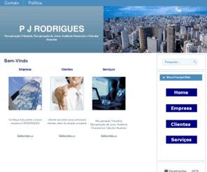 pjrodrigues.com: pjrodrigues
recálculo de juros,revisionais de cálculo, créditos trbutários, defesa auto infração, planejamento estratégico tributário, liquidação de sentença