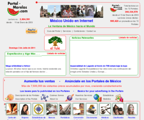 portal-morelos.com: Portal Morelos
Portal Morelos contiene informaciones sobre Morelos, Mexico, www.portal-morelos.com