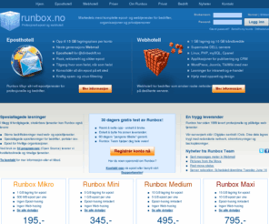 runbox.no: Runbox : Epost- og webhotell for bedrifter, organisasjoner og privatpersoner
