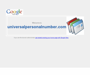 universalpersonalnumber.com: XI
