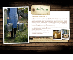 farmcookingschool.co.za: The Farm Country Cooking School
The Farm country cooking school is an almost self-sufficient retreat offering short cooking courses and international safaris