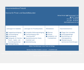 hausservice.org: Petzold Services - Ihr Partner für Haus und Garten im Raum Leipzig
Petzold Services - Ihr Partner für Haus und Garten im Raum Leipzig