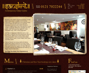 sanskritrestaurant.com: Sanskrit — Contemporary Indian Cuisine
Sanskrit — Contemporary Indian cuisine in the heart of Birmingham.