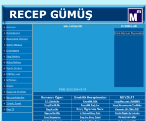 recepgumussmmm.com: Recep GÜMÜŞ
recep gümüş - mali müşavir