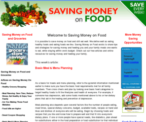 savingmoneyonfood.com: Saving Money on Food - Saving Money on Food
Learn how to save money on food and still eat well.