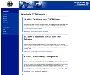 thw-dillingen.com: Aktuelles im OV Dillingen
Technisches Hilfswerk Ortsverband Dillingen