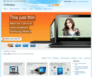 wwwwindows.net: Microsoft Windows: Windows 7, Windows Vista, Windows XP, Windows Live
Explore Microsoft Windows family of operating systems home page for products, PC upgrades, Windows 7 features, downloads, offers, and more.