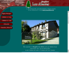 bungalowslosalerces.com.ar: Los Alerces, San Carlos de Bariloche
Los esperamos en Bungalows Los Alerces, para que disfrute de una  espectacular vista, y de un entorno único.  A solo 5 minutos del centro y 15 minutos del Cerro Catedral.