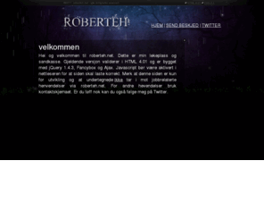 roberteh.net: roberteh.net
Personal playground!