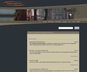 adventureground.de: Spielelsungen, Spielebewertungen und Screenshots zu den besten Adventurespielen
Adventureground bietet ausfhrliche Bewertungen, Screenshots und Spielelsungen zum Download.