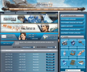 ffxigil4s.com: ffxi gil, final fantasy xi gil, buy ffxi gil, cheap ffxi gil, ffxi Power Leveling, ffxigil4s.com
if you want buy FFXI Gil, Cheap FFXI Gil, Final Fantasy XI Gil, choose us. We provide cheap FFXI Gil to reliable customer. we are professional FFXI Gil store online.