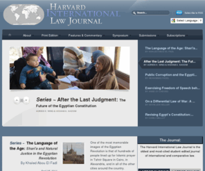 harvardilj.org: Harvard ILJ | Harvard International Law Journal
The Harvard International Law Journal is the oldest and most-cited student-edited journal of international and comparative law. Harvard ILJ Online publishes its most recent print edition articles for free while also providing additional unique content and essays that can be found only on our website.