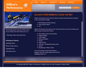 hillboyperformance.com: Hillboy's Performance Snowmobile Parts and Accessories
Description goes here