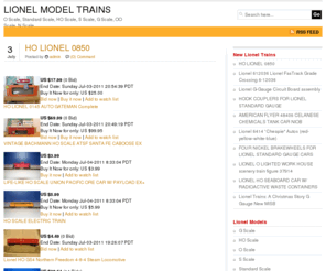 lionelmodeltrains.us: Lionel Model Trains
O Scale, Standard Scale, HO Scale, S Scale, G Scale, OO Scale, N Scale