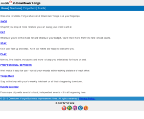 mobileyonge.com: DownTown Yonge BIA
