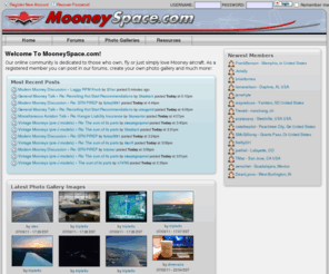 mooneyspace.com: MooneySpace.com - The place for all things about Mooney aircraft and their owners!
Message boards for Mooney owners and pilots