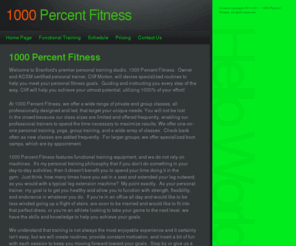 1000percentfitness.com: 1000 Percent Fitness
Home Page