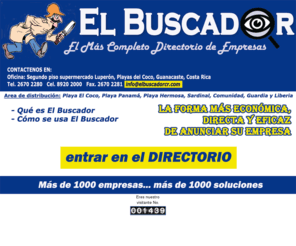 elbuscadorcr.com: .:: El Buscador ::.
El M�s Completo Directorio de Empresas