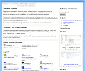 foilen.com: Formation en Ordinateur, Informatique et Logiciel pour Études de tous Niveaux
